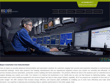 Tablet Screenshot of espoirautomation.com